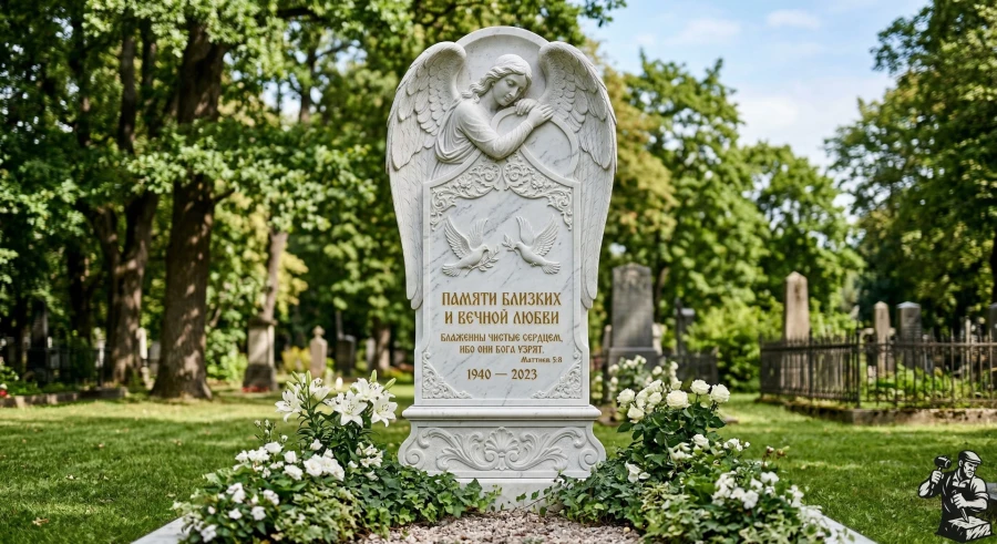 pamyatnik-iz-mramora-angel